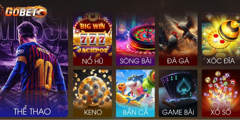 Top games hot tại Gobet